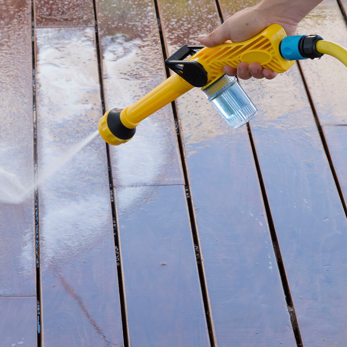 Fixrein AquaBlaster – Hochdruck Wasserpistole mit 8 Funktionen
