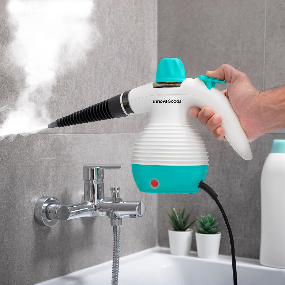 Fixrein SteamPro™ – 9-in-1 Dampfreiniger für Haushalt